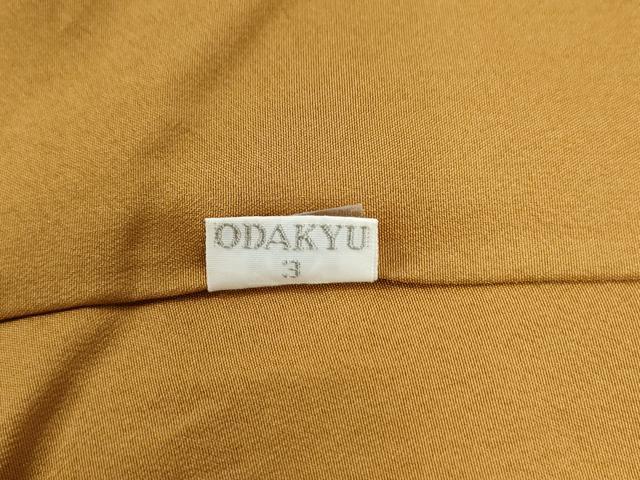 平和屋着物●本場大島紬　花菱文　小田急百貨店扱い　正絹　逸品　CAAW8630yc