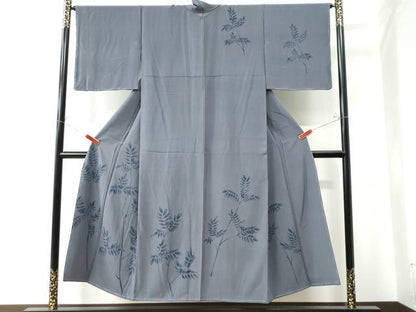 平和屋着物●訪問着 枝花文 正絹 逸品 CAAW8641yc