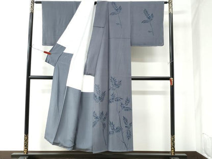 平和屋着物●訪問着 枝花文 正絹 逸品 CAAW8641yc