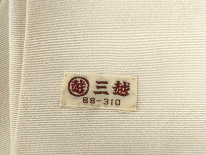 平和屋着物●豪華色留袖 駒刺繍 飛鶴立波七宝花菱文 金彩 三越扱い 正絹 逸品 CAAW8651yc