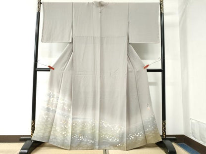 平和屋着物●豪華色留袖 作家物 駒刺繍 吉祥丸文 暈し染め 金彩 正絹 逸品 未使用 CAAW8669yc