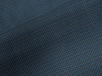 平和屋着物●男性　紬　アンサンブル　100亀甲　総詰め　正絹　逸品　CAAW8681yc