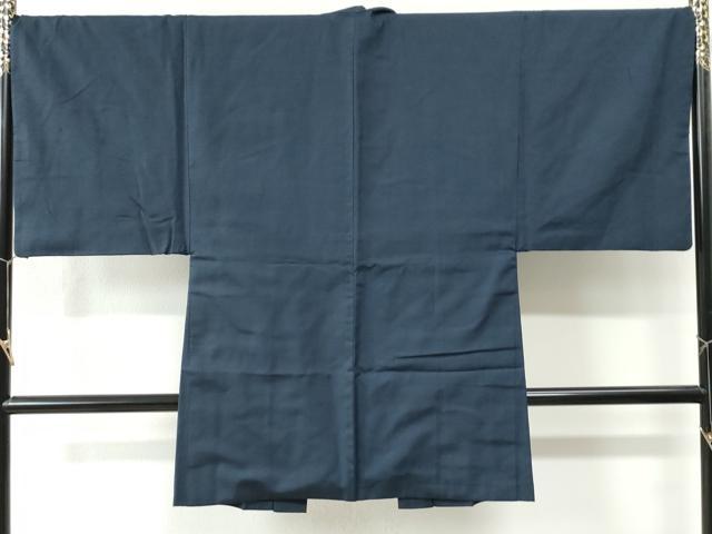 平和屋着物●男性　紬　アンサンブル　100亀甲　総詰め　正絹　逸品　CAAW8681yc