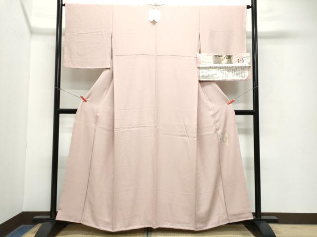 平和屋着物●本草木染作家　圓啓　色無地　堅牢草木染　虹色　反端付き　正絹　逸品　未使用　CAAW8683yc 平和屋着物○本草木染作家 圓啓 色無地 堅牢草木染 虹色 反