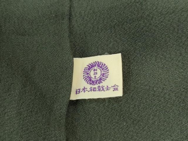 平和屋着物●訪問着　刺繍　雪の結晶　雪輪文　正絹　逸品　CAAW8697yc