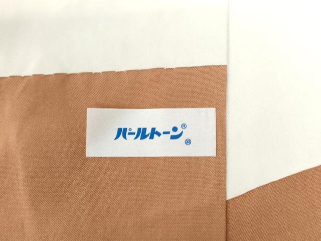 平和屋着物●上質な紬 霞文 正絹 逸品 CAAW8781yc