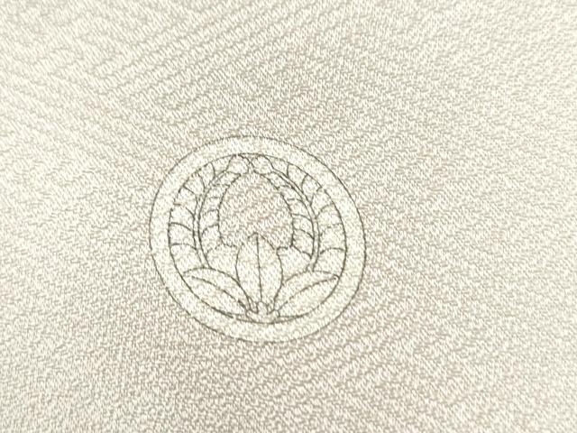 平和屋着物●豪華色留袖　駒刺繍　色紙双鶴花唐草文　金彩　正絹　逸品　CAAW8784yc