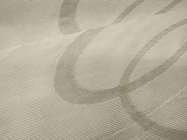 平和屋着物＊夏物　八寸名古屋帯　幾何学文　化繊　CAAW8928oy