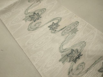 平和屋着物＊夏物 八寸名古屋帯 竜田川 化繊 CAAW8933oy