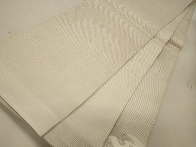 平和屋着物＊夏物 太鼓袋帯 絽綴れ 立波文 金銀糸 正絹 逸品 CAAW8975oy