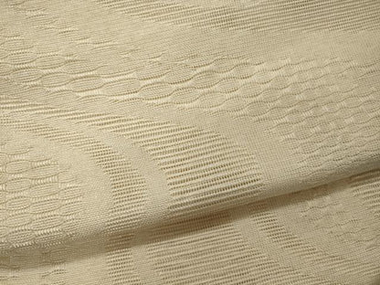 平和屋着物＊夏物 八寸名古屋帯 流水文 象牙色 化繊 CAAW8982oy