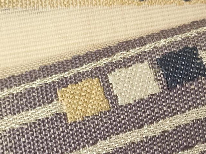 平和屋着物＊夏物 六通柄袋帯 抽象文 金銀糸 正絹 逸品 CAAW9015oy