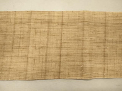 平和屋着物＊夏物 九寸名古屋帯 霞文 麻 逸品 CAAW9034oy
