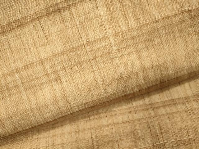 平和屋着物＊夏物 九寸名古屋帯 霞文 麻 逸品 CAAW9034oy