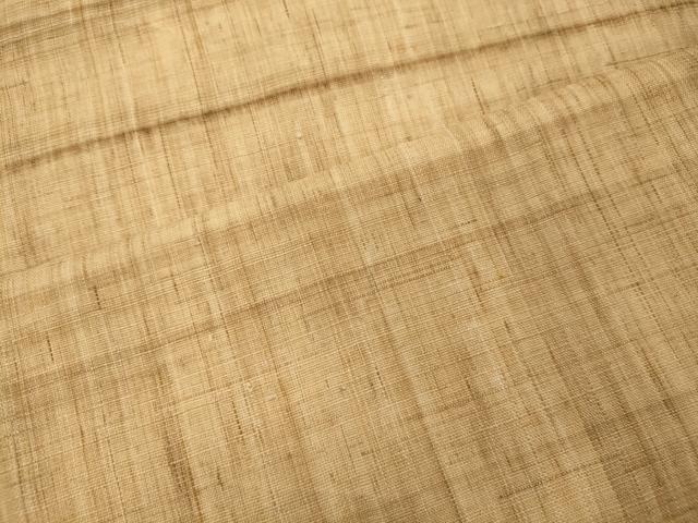 平和屋着物＊夏物 九寸名古屋帯 霞文 麻 逸品 CAAW9034oy
