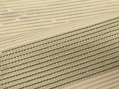 平和屋着物＊夏物 六通柄袋帯 エ霞文 銀糸 正絹 逸品 未使用 CAAW9040oy