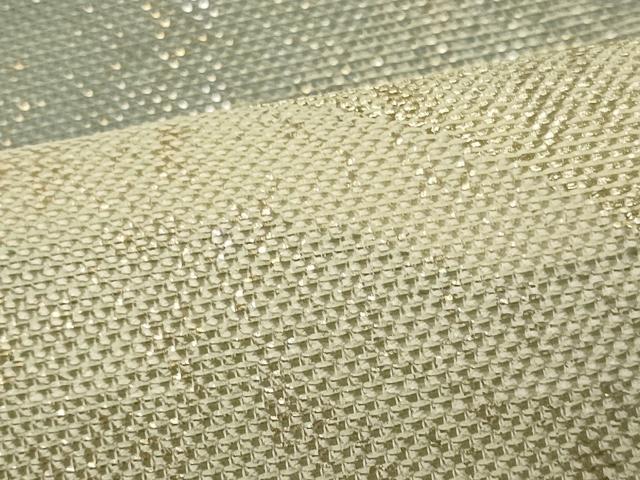 平和屋着物＊夏物 六通柄袋帯 遠山文 金銀糸 正絹 逸品 CAAW9047oy