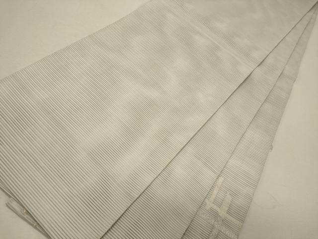 平和屋着物＊夏物 太鼓柄袋帯 絽綴れ 幾何学文 金銀糸 正絹 逸品 CAAW9061oy