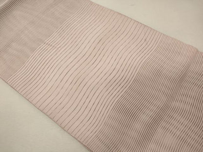 平和屋着物＊夏物　八寸名古屋帯　絽綴れ　虹色　正絹　逸品　CAAW9075oy