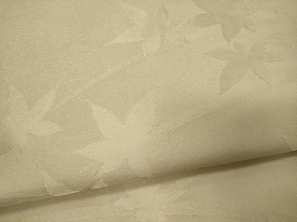 平和屋着物＊夏物 六通柄袋帯 芝楓文 金糸 正絹 逸品 CAAW9086oy