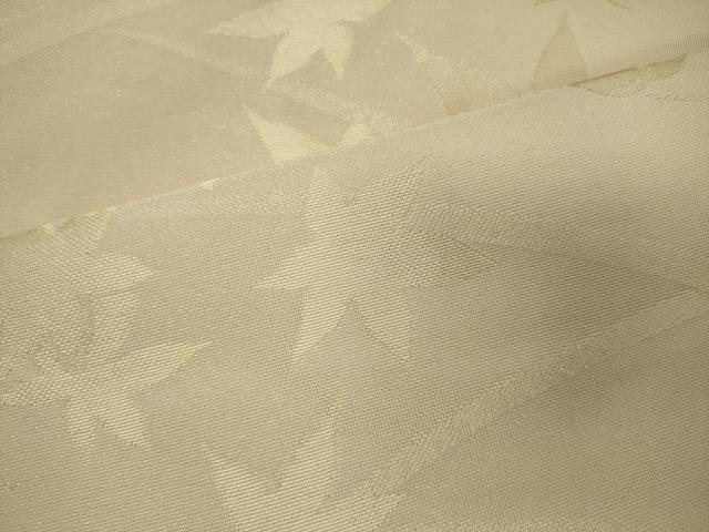 平和屋着物＊夏物 六通柄袋帯 芝楓文 金糸 正絹 逸品 CAAW9086oy