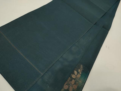 平和屋着物＊夏物 太鼓柄袋帯 草葉文 金糸 正絹 逸品 CAAW9089oy