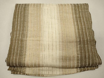 平和屋着物＊夏物 八寸名古屋帯 間道 正絹 逸品 CAAW9098oy