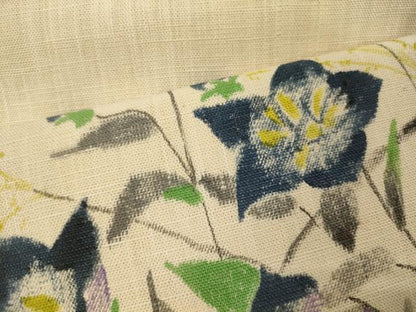 平和屋着物＊夏物 八寸名古屋帯 作家物 手描き 草花文 正絹 逸品 CAAW9112oy
