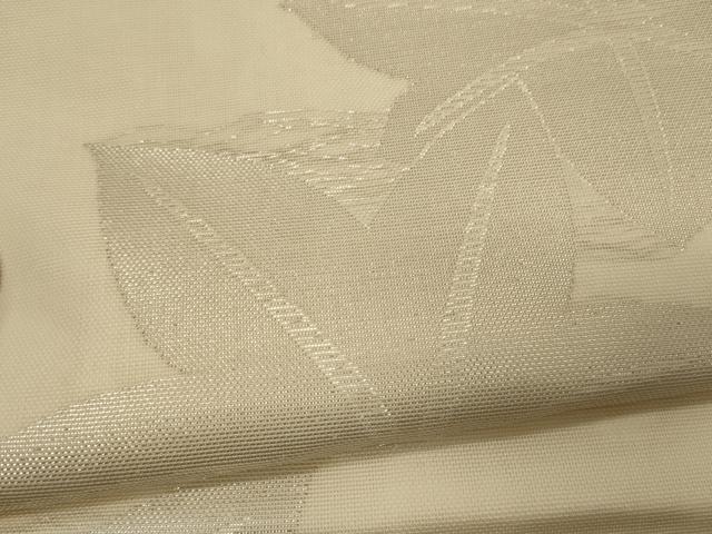 平和屋着物＊夏物 全通柄 京袋帯 楓文 銀糸 正絹 逸品 未使用 CAAW9117oy