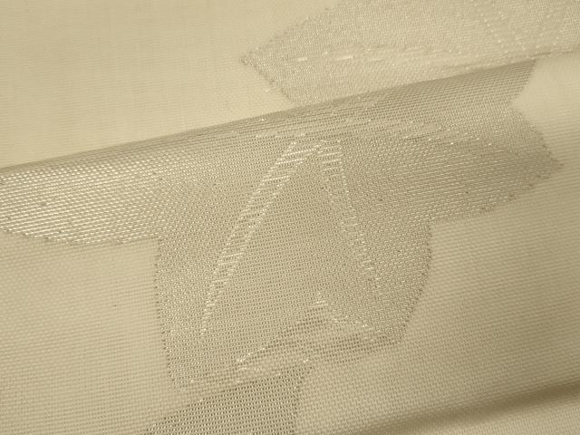 平和屋着物＊夏物 全通柄 京袋帯 楓文 銀糸 正絹 逸品 未使用 CAAW9117oy