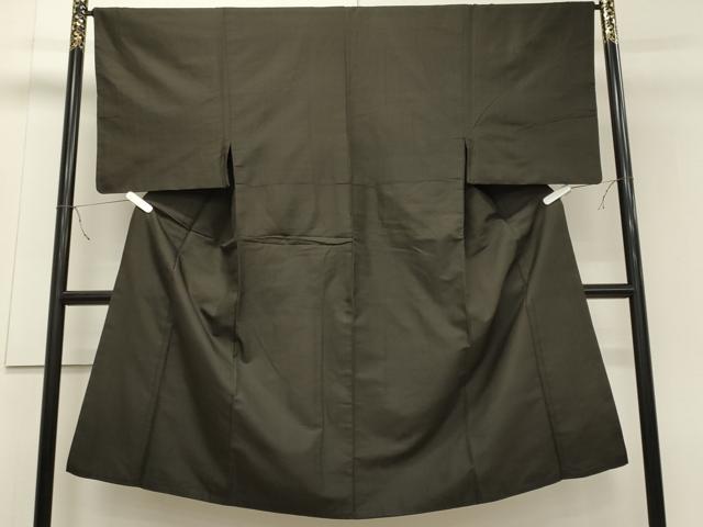 平和屋着物■男性 紬 間道 正絹 逸品 CAAW9149oy