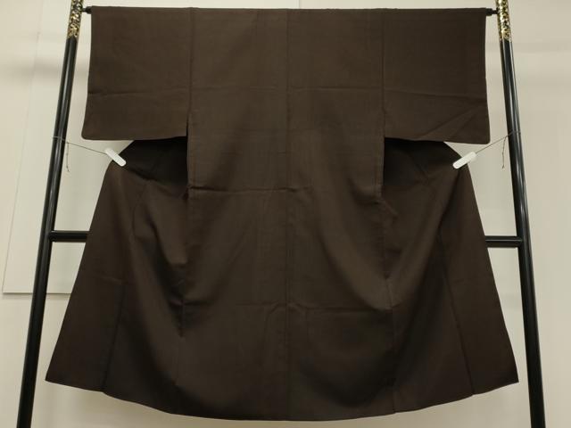 平和屋着物■男性 紬 間道 正絹 逸品 CAAW9186oy