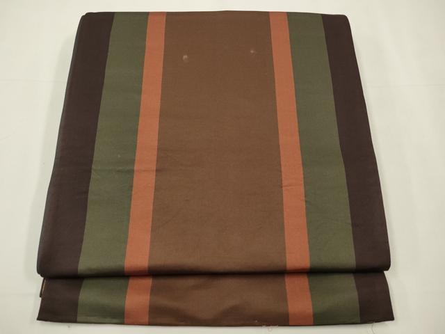 平和屋着物◎両方向　六通柄袋帯　唐織　珀眉献上錦　金糸　正絹　逸品　CAAW9233qe