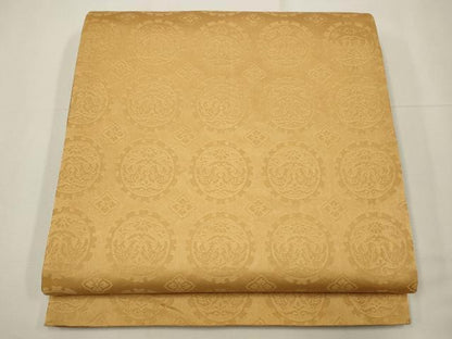 平和屋着物◎両面 全通柄袋帯 更紗花文 正絹 逸品 CAAW9264qe
