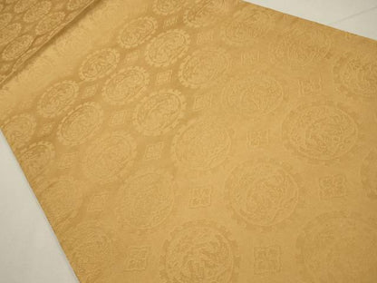 平和屋着物◎両面 全通柄袋帯 更紗花文 正絹 逸品 CAAW9264qe