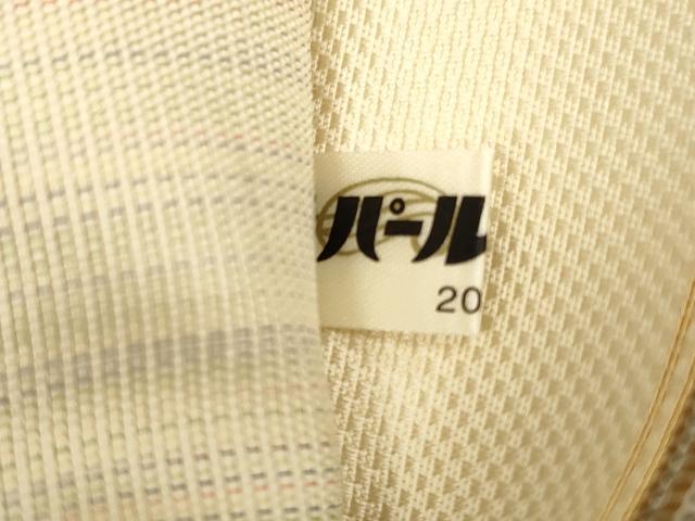 平和屋着物◎六通柄袋帯　波衣唐織　変わり市松文　正絹　逸品　CAAW9406qe