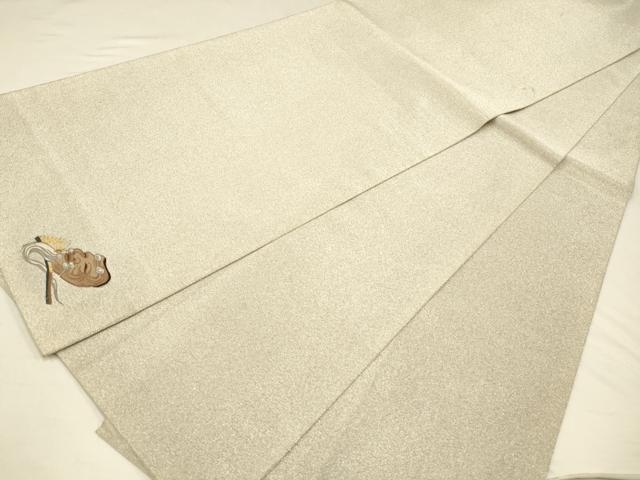 平和屋着物◎全通柄袋帯　綴れ　銀糸　正絹　逸品　CAAW9538qe