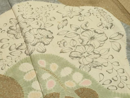 平和屋着物＊夏物 訪問着 絽 辻が花 金彩 正絹 逸品 CAAW9867gh