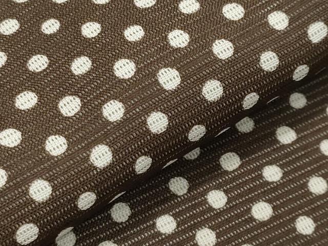 平和屋着物＊夏物 小紋 絽 大小あられ 洗える着物 未使用 CAAW9873gh