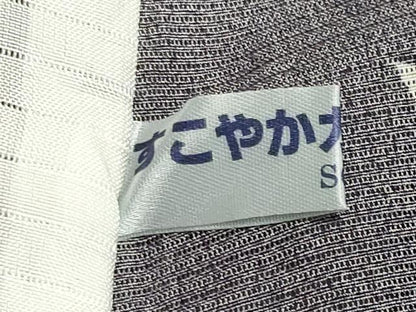 平和屋着物＊夏物 小紋 絽 舞桜文 正絹 逸品 CAAW9875gh