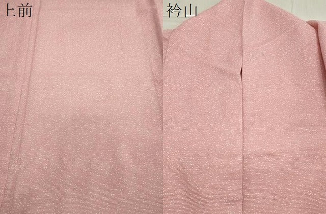 平和屋着物＊夏物 小紋 絽 大小あられ 洗える着物 CAAW9886gh