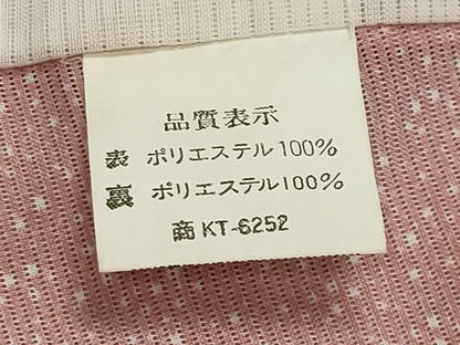平和屋着物＊夏物 小紋 絽 大小あられ 洗える着物 CAAW9886gh