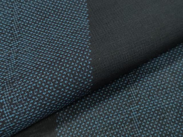 平和屋着物＊夏物 本場大島紬 夏大島 斜線文 正絹 逸品 CAAW9908gh