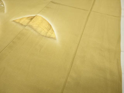 平和屋着物＊夏物 訪問着 絽 草花文 暈し染め 金彩 高島屋扱い 正絹 逸品 CAAW9912gh