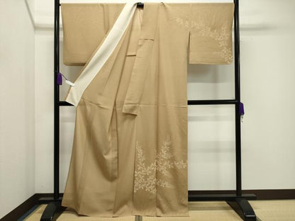 平和屋着物＊夏物 訪問着 絽 草花文 正絹 逸品 CAAW9919gh
