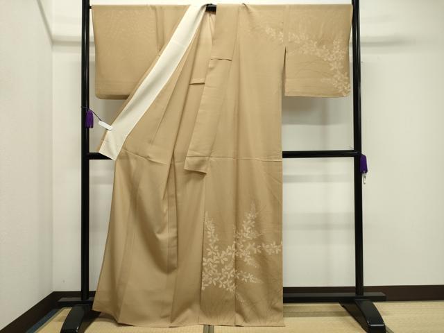 平和屋着物＊夏物 訪問着 絽 草花文 正絹 逸品 CAAW9919gh