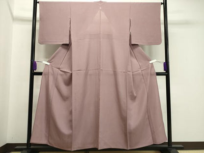 平和屋着物＊夏物 色無地 絽 梅染色 正絹 逸品 CAAW9933gh