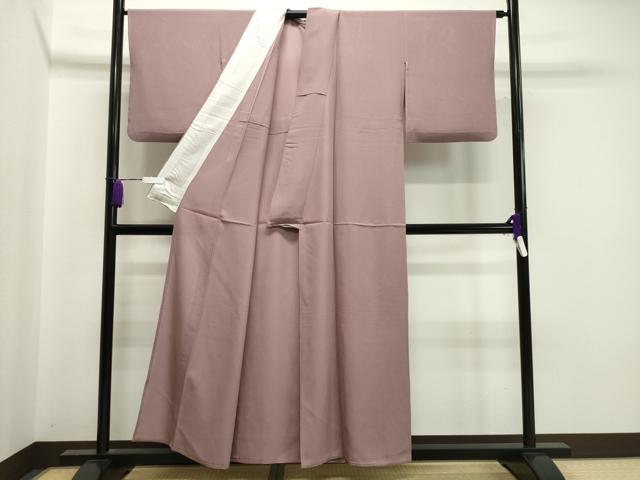 平和屋着物＊夏物 色無地 絽 梅染色 正絹 逸品 CAAW9933gh