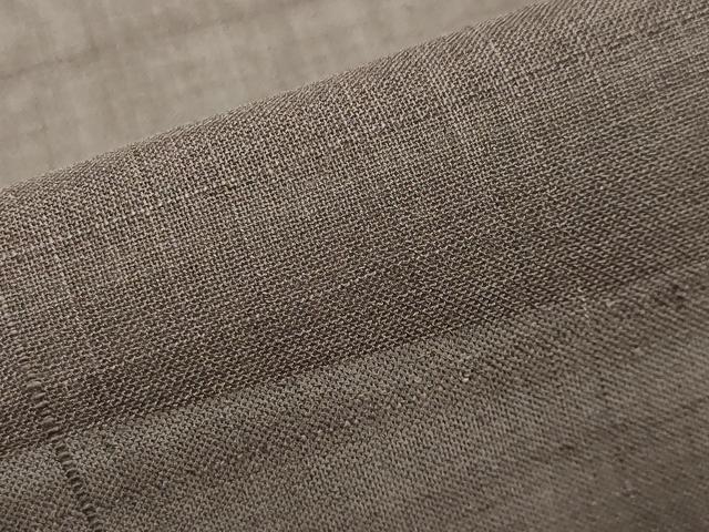 平和屋着物＊夏物 紗紬 樺茶色 正絹 逸品 CAAW9935gh