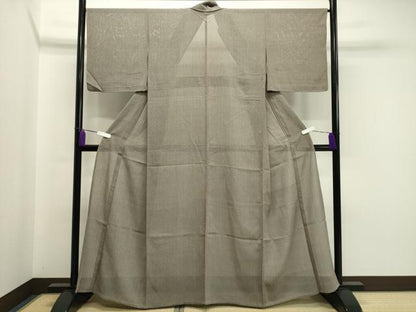 平和屋着物＊夏物 江戸小紋 絽 七宝文 正絹 逸品 CAAW9944gh